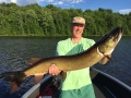 Bob McGucken caught this northern Wisconsin beauty on a Mepps Giant Killer in a figure-8.