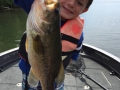 Steve's grandson Ethan caught and released this 18-inch largemouth bass.