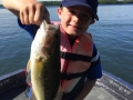 Steve's grandson Ethan caught and released this largemouth bass.