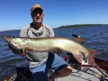 And yet another good fish for Kevin Schmidt while fishing with Steve.