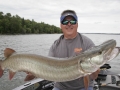 "Wild Thing" pattern H210 produced two muskies in five casts for Steve.