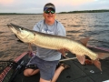 Steve caught this musky and the next within 15 minutes during the 2017 University of Esox School on Lake of the Woods.