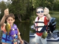 Conner and Ethan put the hurt on some sunfish.