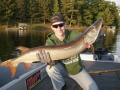 Dirk Bjornstad of Mercury Marine caught his largest musky while fishing with Steve.